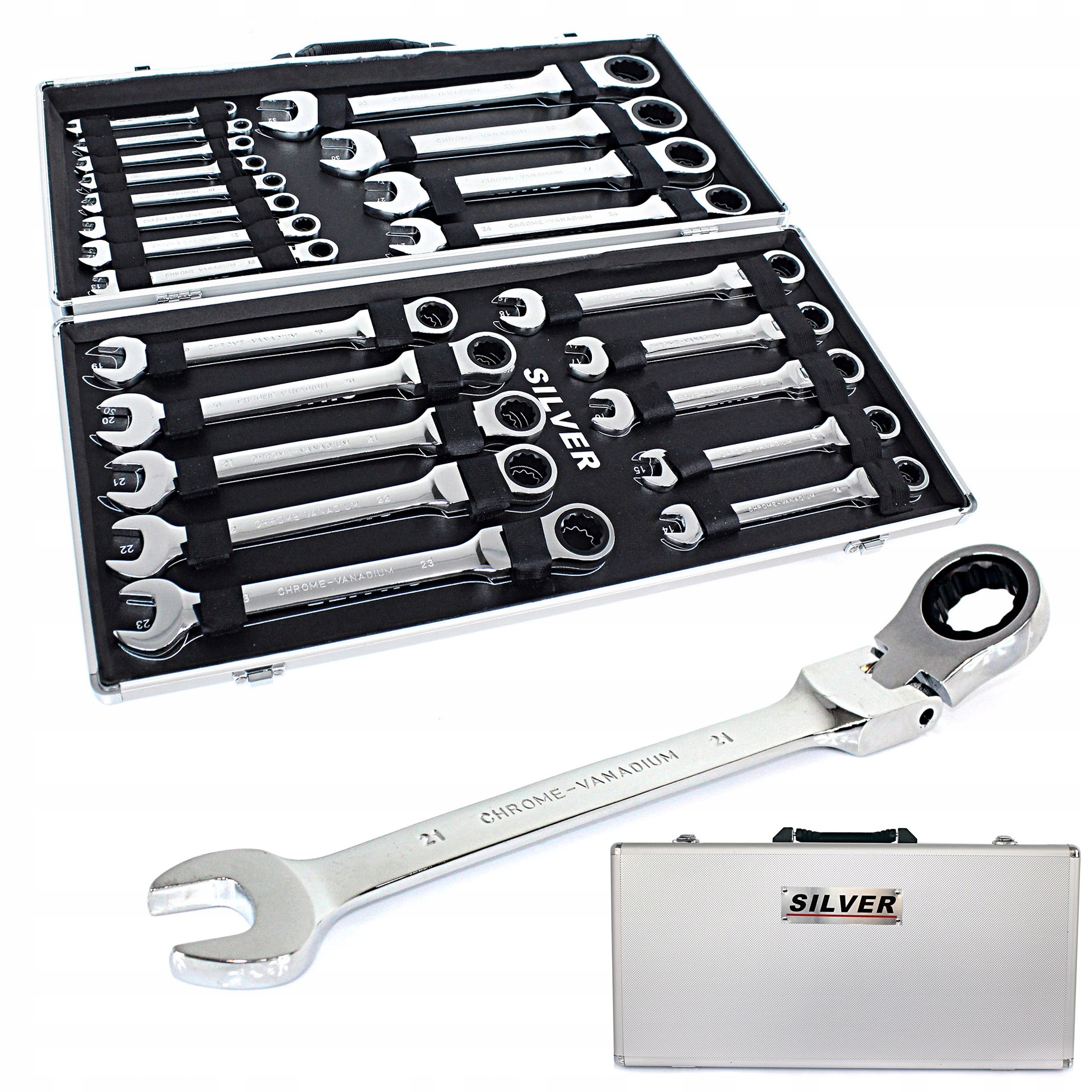 

Klucze Płasko Oczkowe Z Grzechotką Łamane 6-32 22e