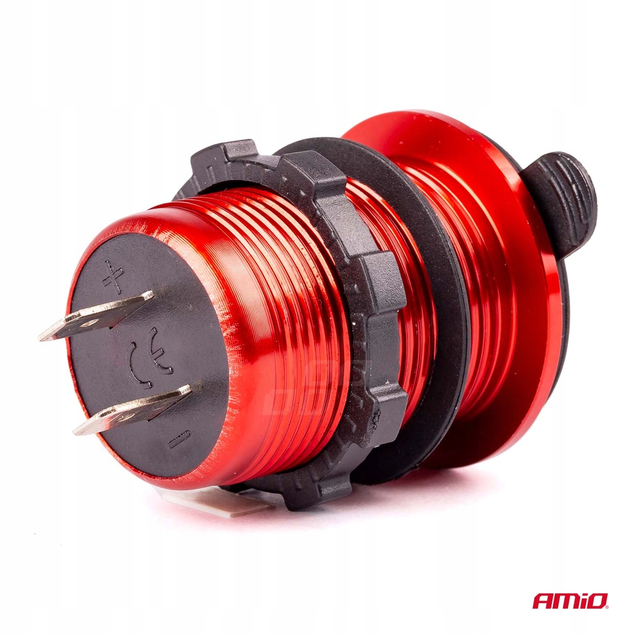 GNIAZDO SAMOCHODOWE ŁADOWARKA 2x USB WOLTOMIERZ Producent Amio