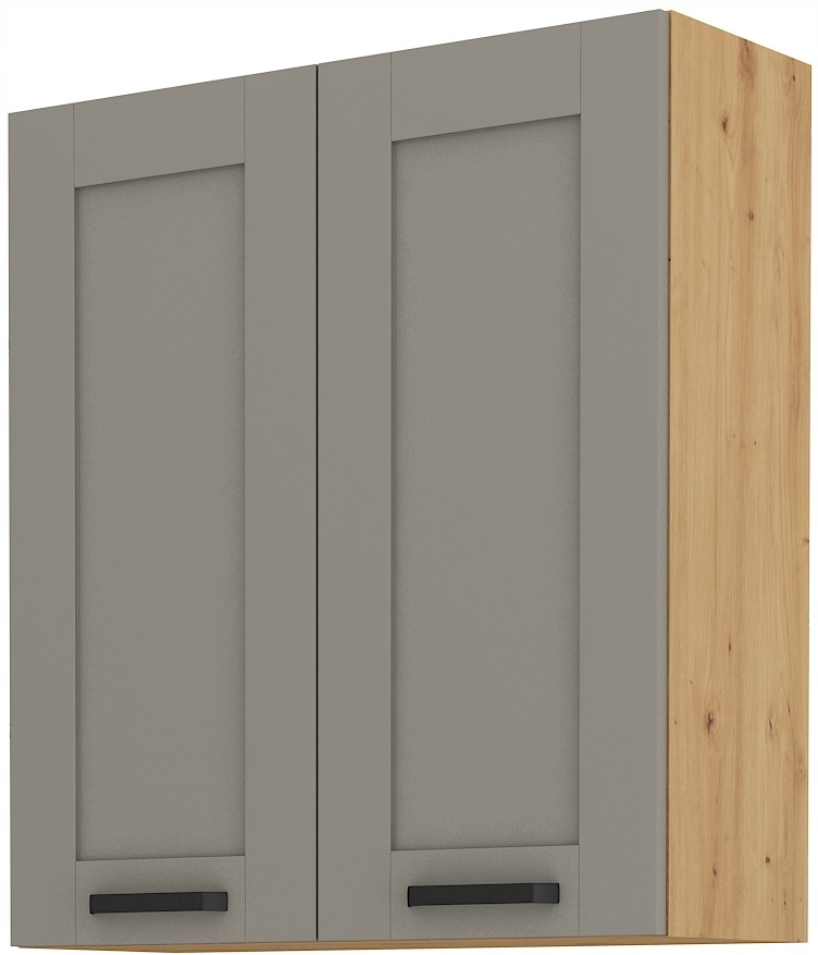 

Szafka kuchenna 80 górna wysoka. Szary Artisan