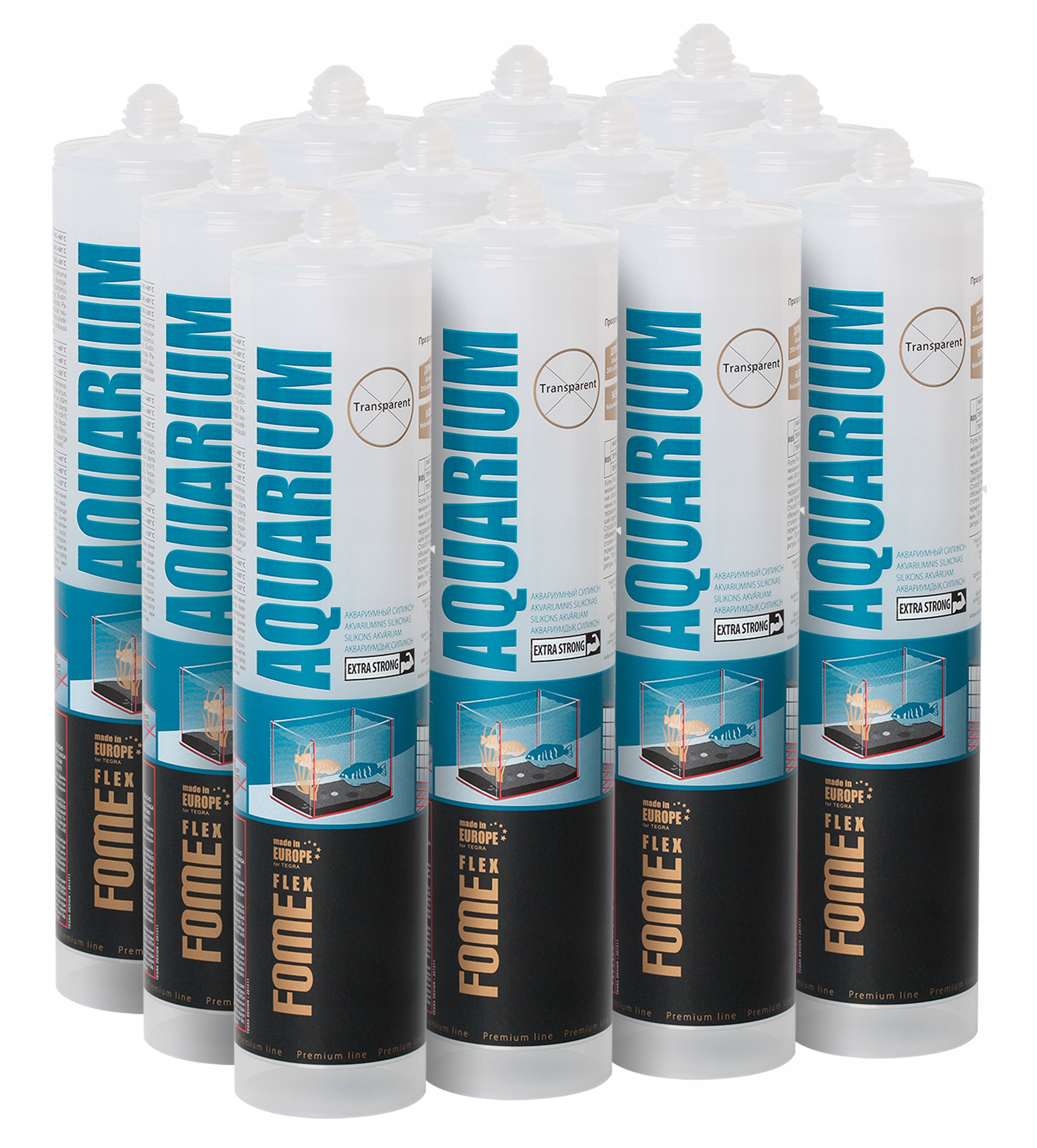 

Silikon Klej Akwarystyczny szkło 300 ml x 12 sztuk