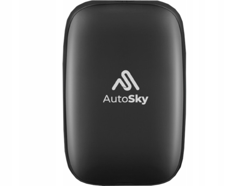 Adapter Autosky Ai Box Lite Bezprzewodowy CarPlay Android Auto Czarny