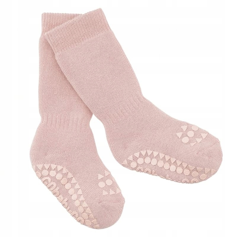 

GoBabyGo antypoślizgowe skarpetki Dusty Rose 6msc+