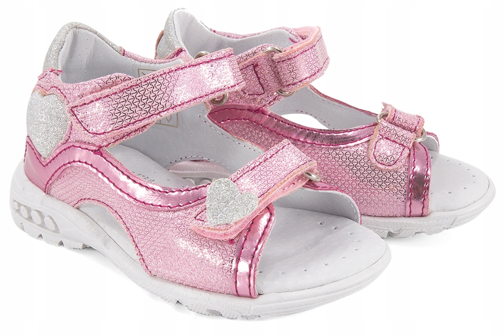 

Kornecki 6569 Sandałki Dziewczęce Sandały róż 21