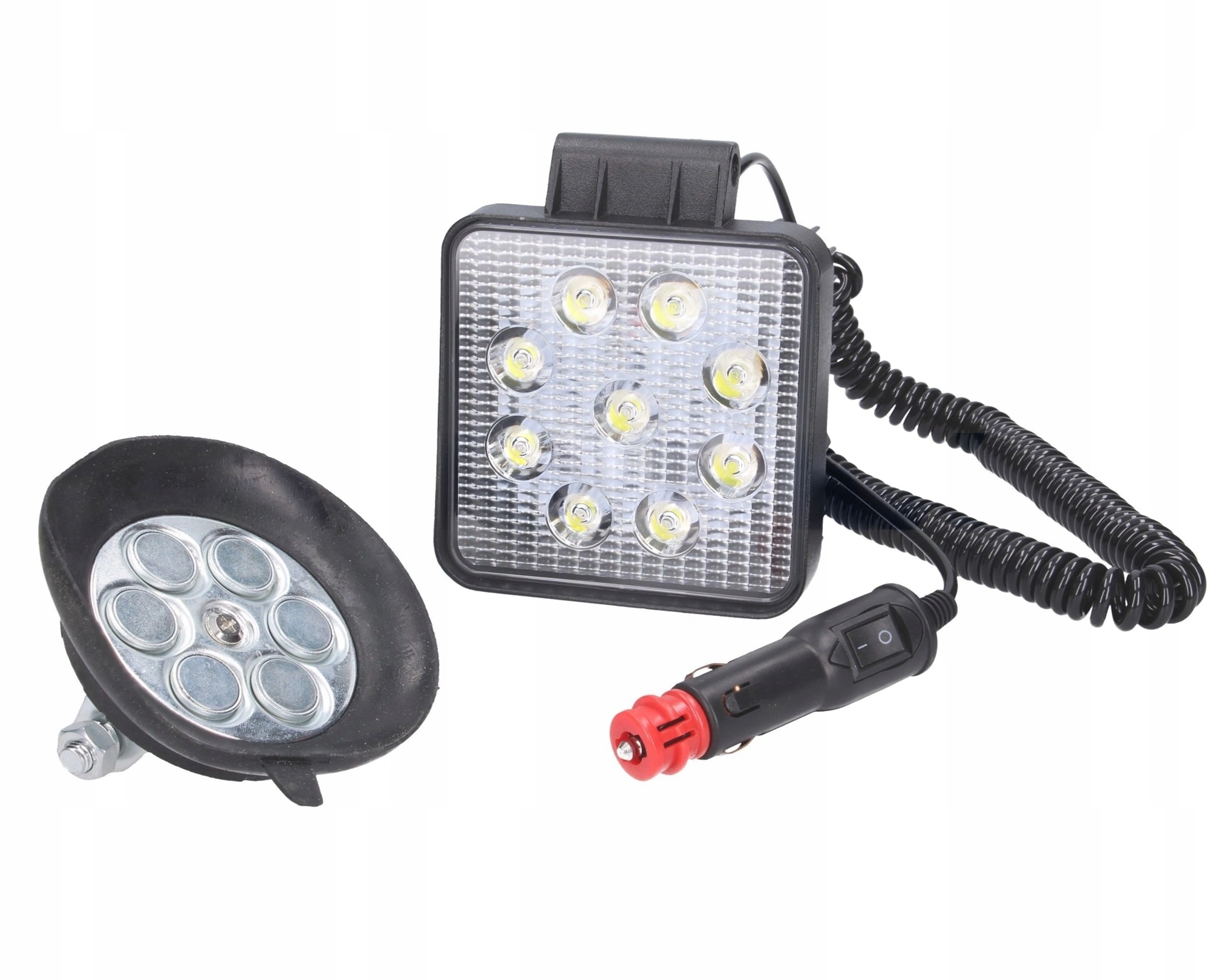Pracovní lampa 9 Led na magnet 27W 2200lm 12 24V