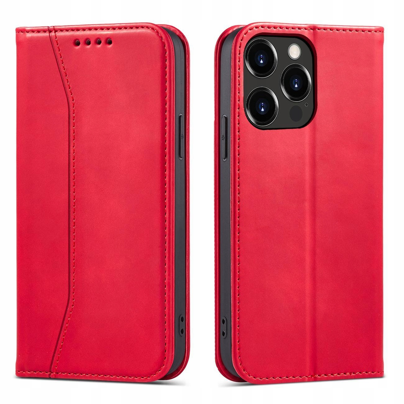 

Magnet Fancy Case etui iPhone 14 czerwone