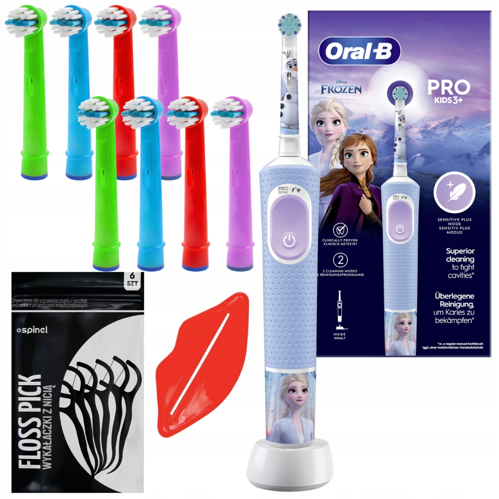 Szczoteczka Do Zębów Oral-b Vitality Pro 103 Frozen Kids Dodatki