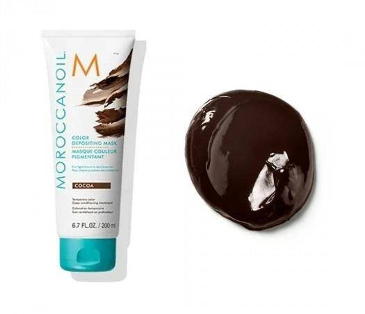 Moroccanoil Color Depositing Cocoa Barvicí vyživující maska 200 Ml