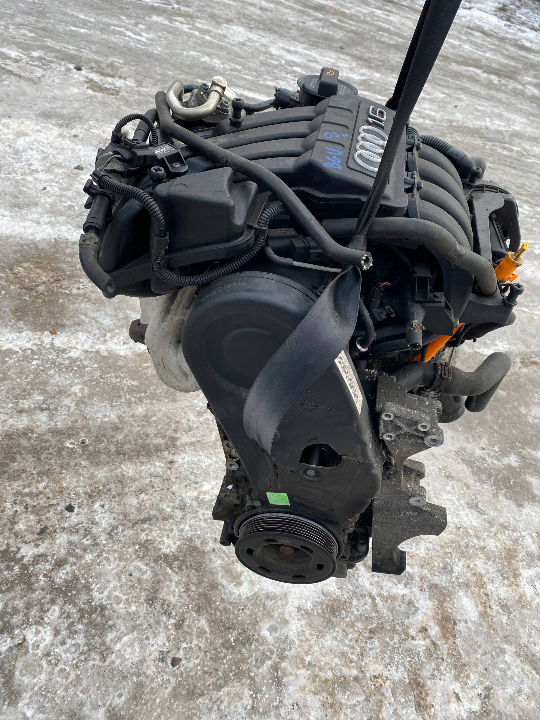 AUDI A3 8L 1.6 8V complete engine BGU