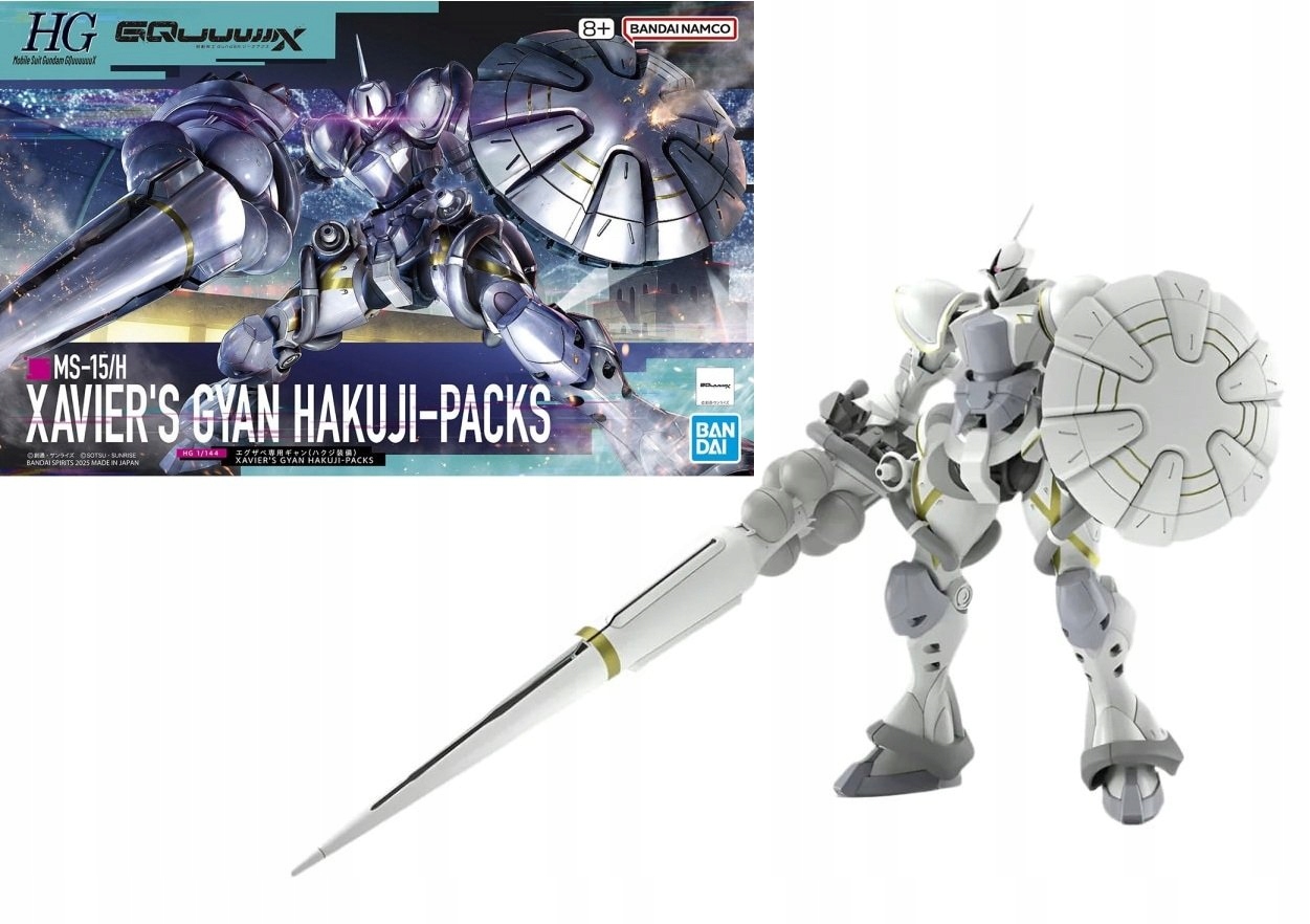 Gundam GQuuuuuX Exabe's Gyan (Hakuji Equipment) Model Kit