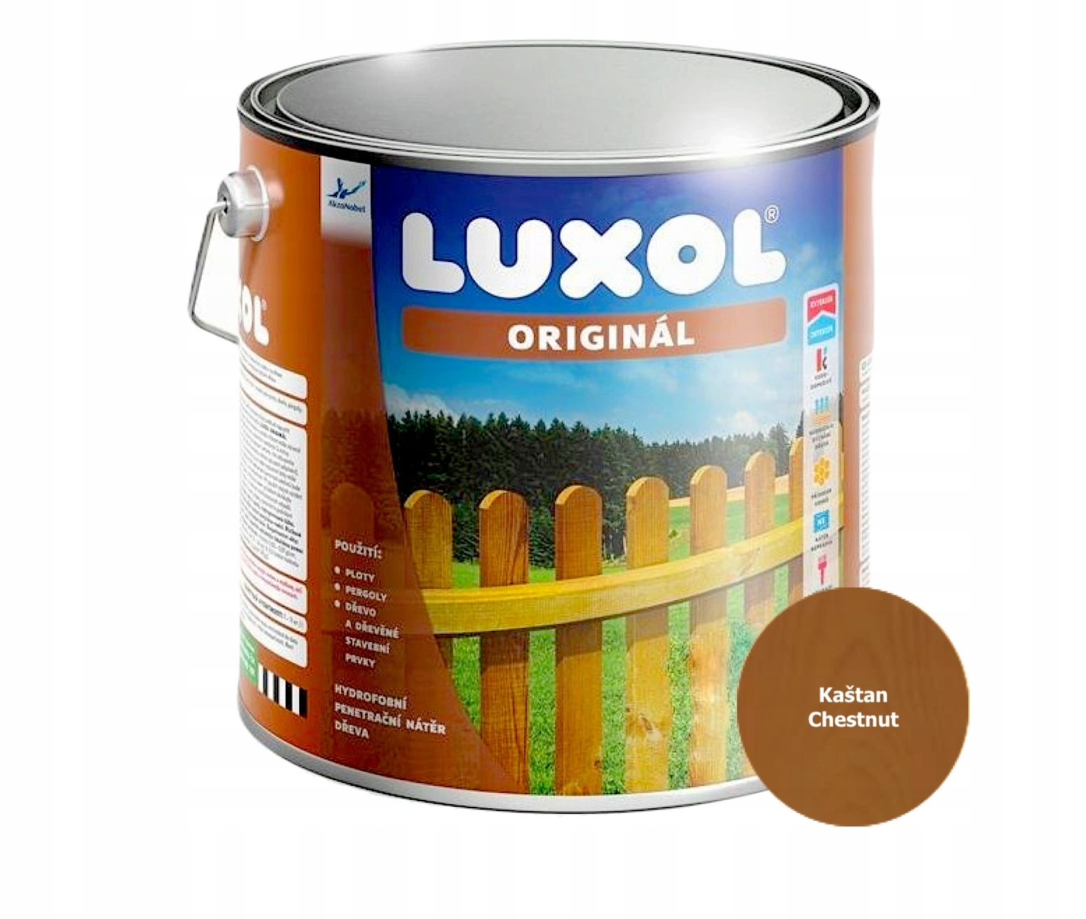 Akzo Nobel Luxol Originál Barva: 0020 Kaštan, Objem: 4,5l