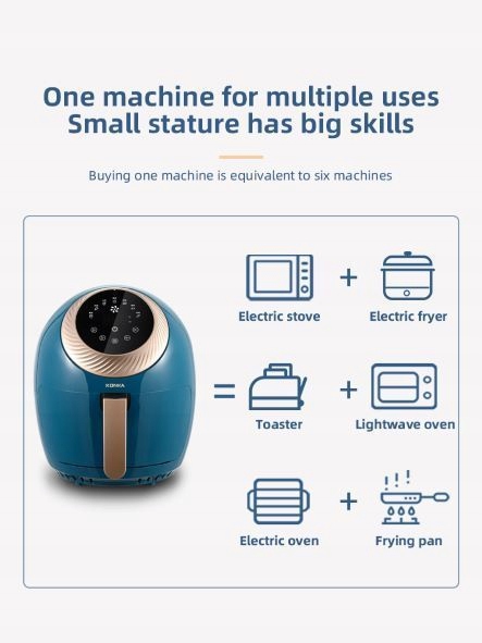 Frytkownica beztłuszczowa KONKA KGKZ-AS2 Model KGKZ-AS2WE