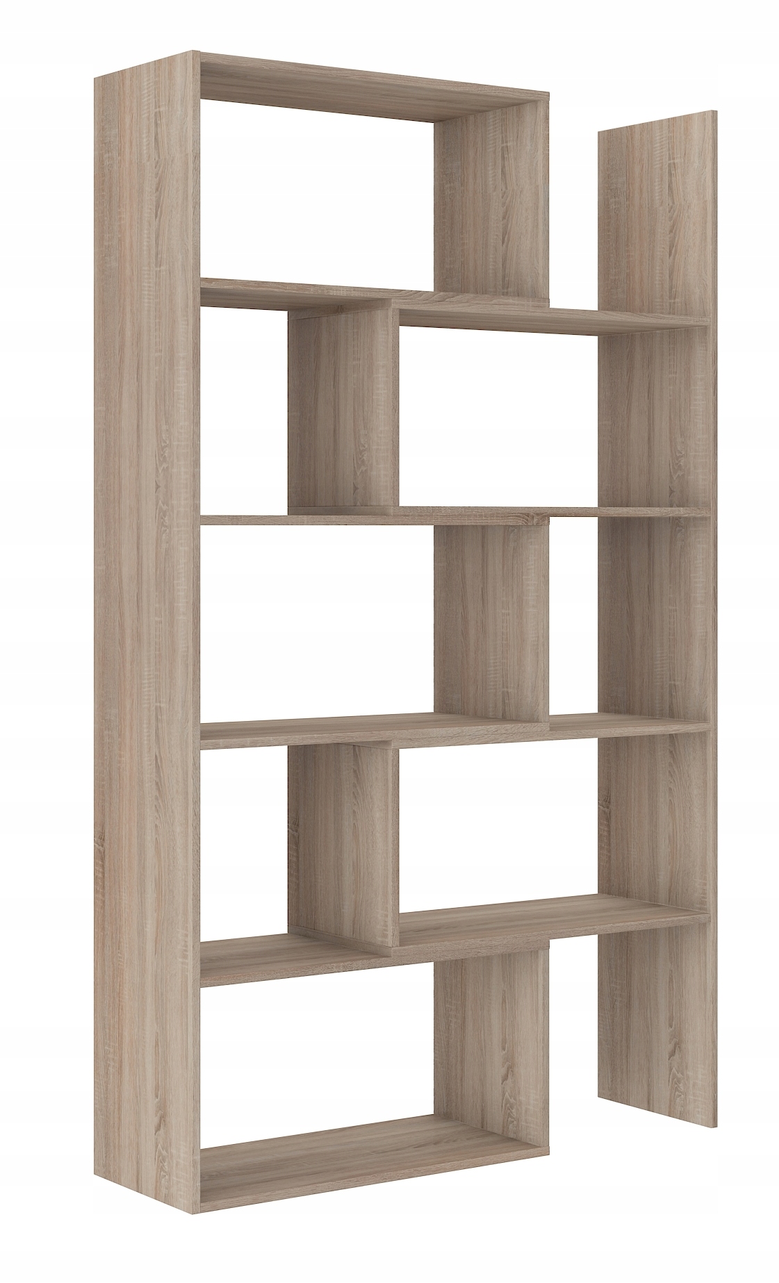 

Regał wysoki otwarty szafka półki sonoma 188 cm