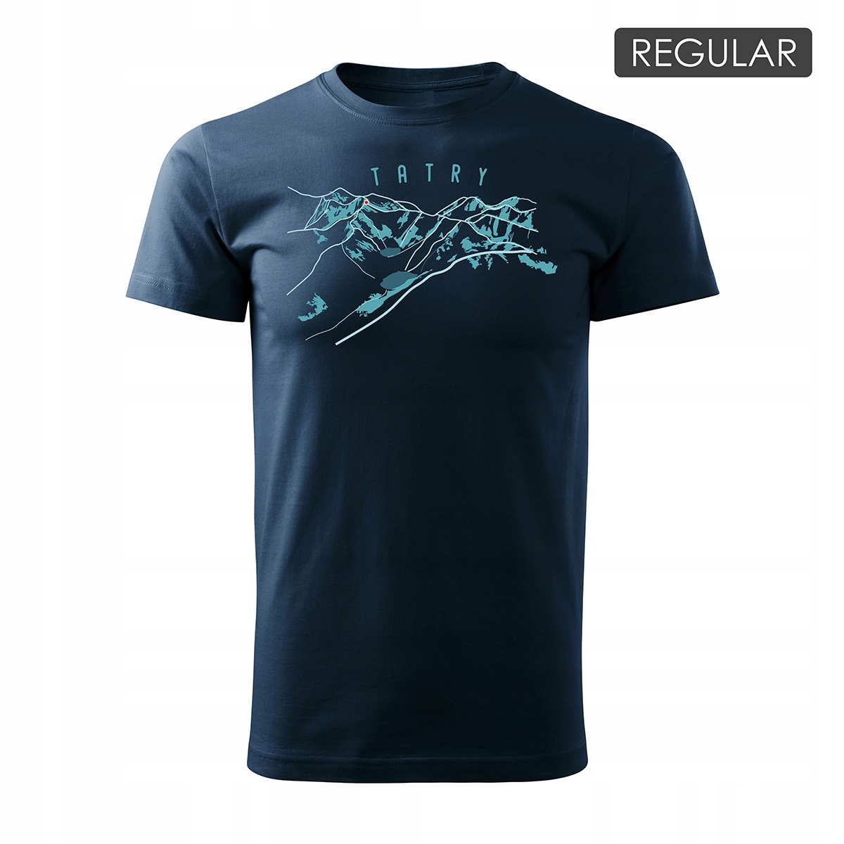 

Koszulka z górami w góry Tatry Tatrami trekkingowa