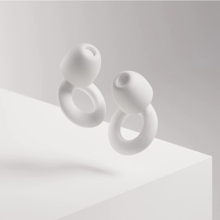 Stylowe Stoppery Zatyczki do Uszu LOOP QUIET White | -28db Marka Loop