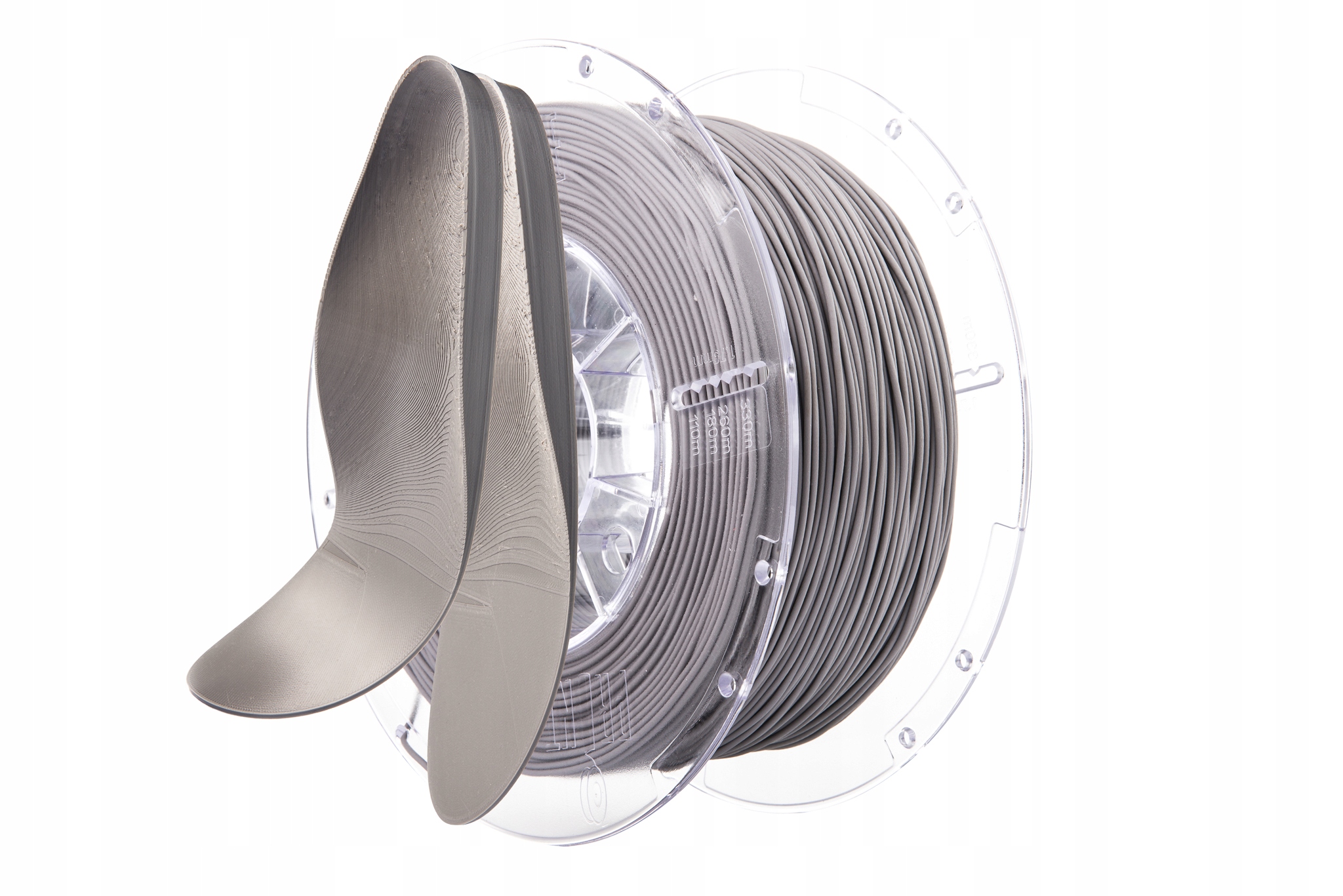 Filament Print-me Flex 40 ShD 450G šedý Dárek