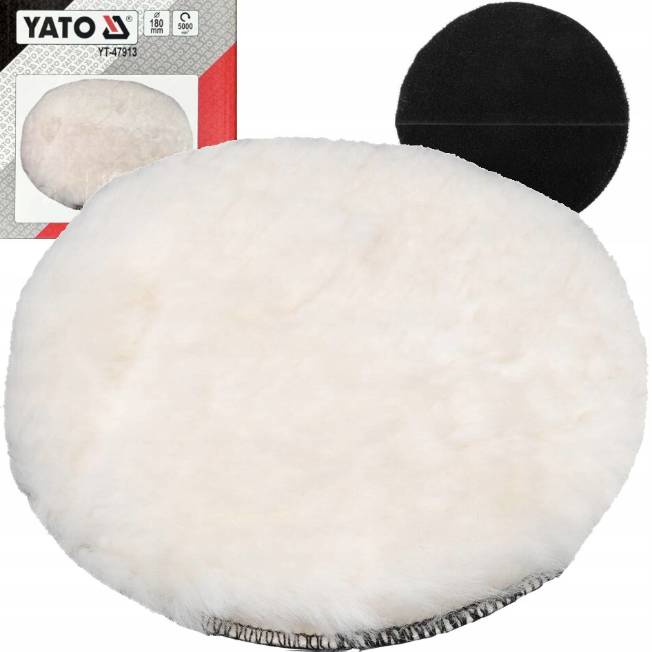 Yato Futro Polerskie Nakładka Na Rzep Do Polerowania 180mm