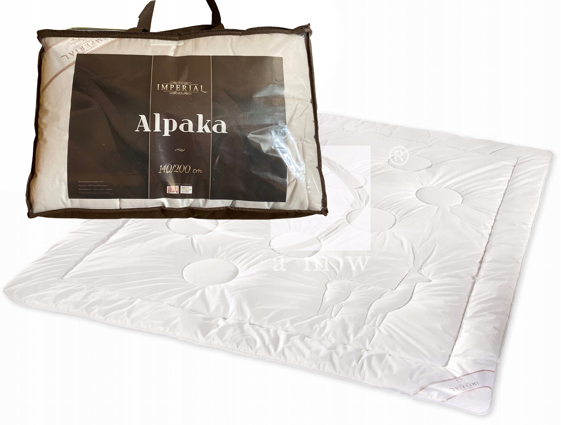 

Luksusowa Kołdra Imperial Lama Alpaka 160x200