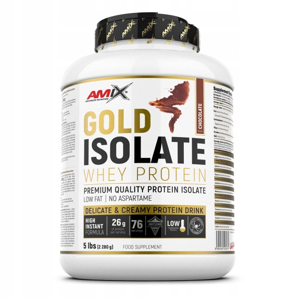Gold Whey Protein Isolate 2280g chocolate