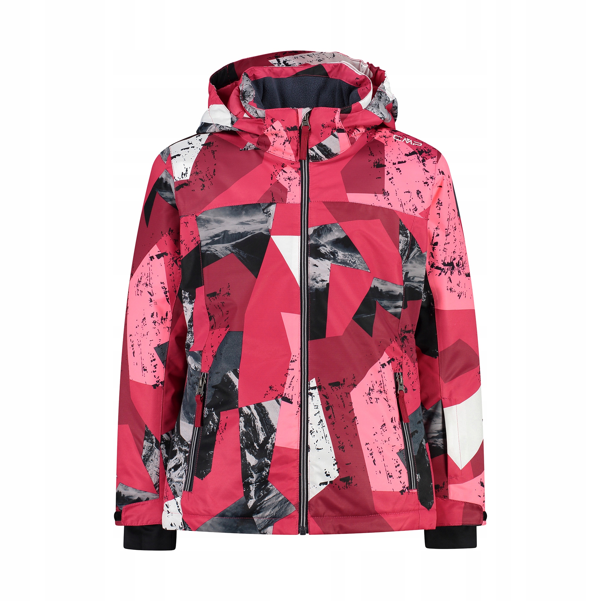 Kurtka narciarska dziecięca Cmp 39W2085/20ZP fuxia/anemone/gloss 116