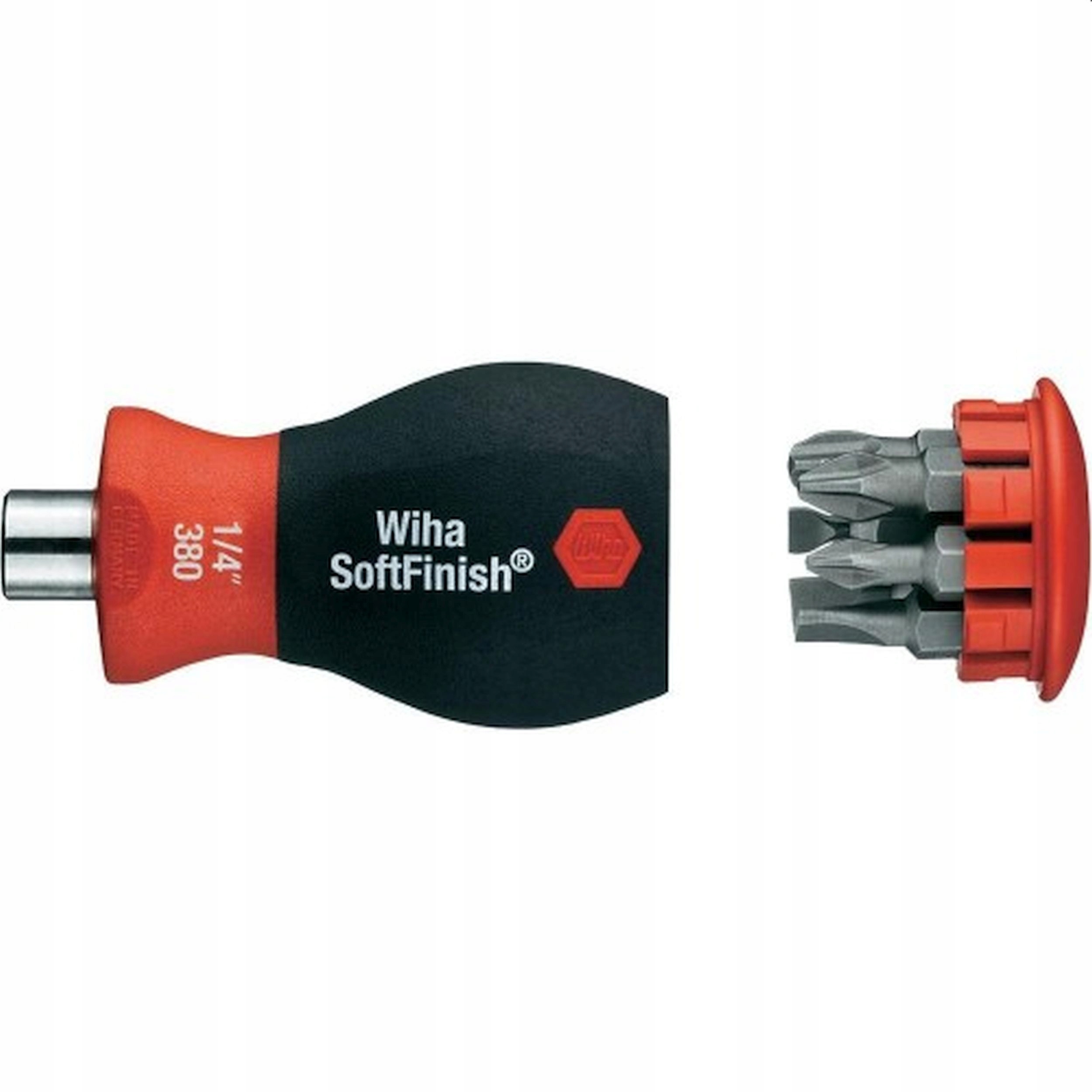 

Wiha Wkrętak śrubokręt mały mini krótki bity 1/4