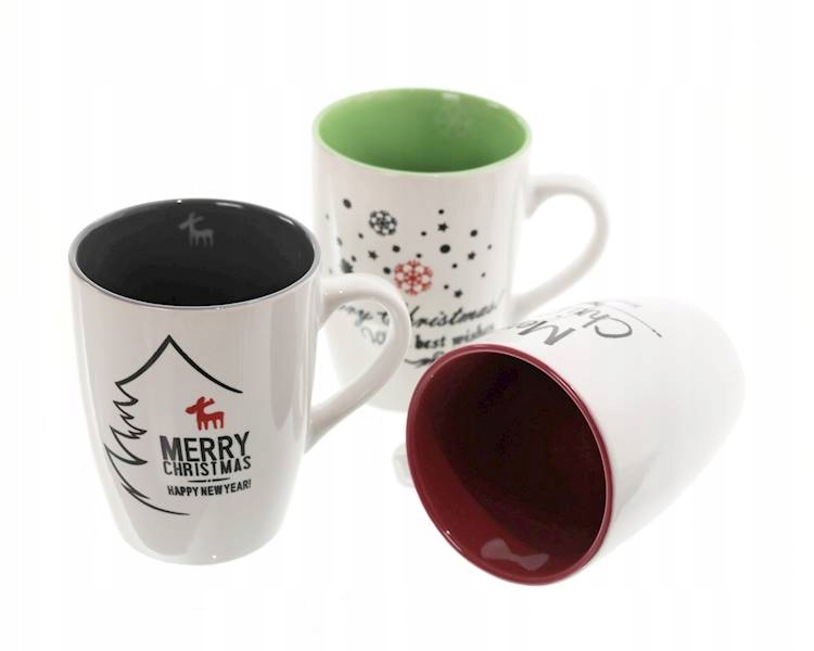 

Kubek świąteczny ze wzorem 300ml, Merry Christmas