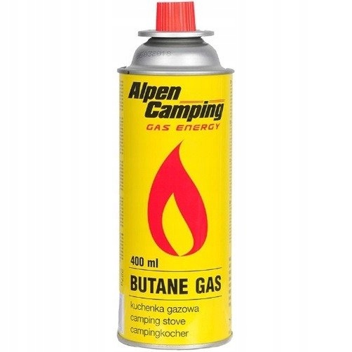 

Gaz Do Kuchenki Turystycznej Kartusz Alpen 400ml
