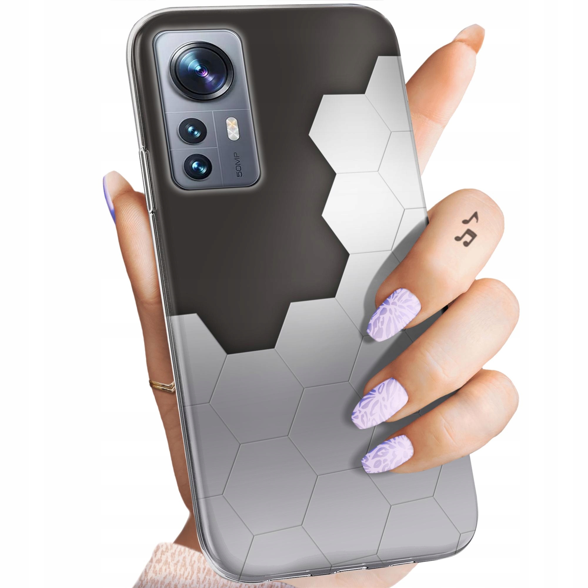 Etui Do Xiaomi 12 5G 12X 5G Szare Metallic Grey Obudowa Pokrowiec