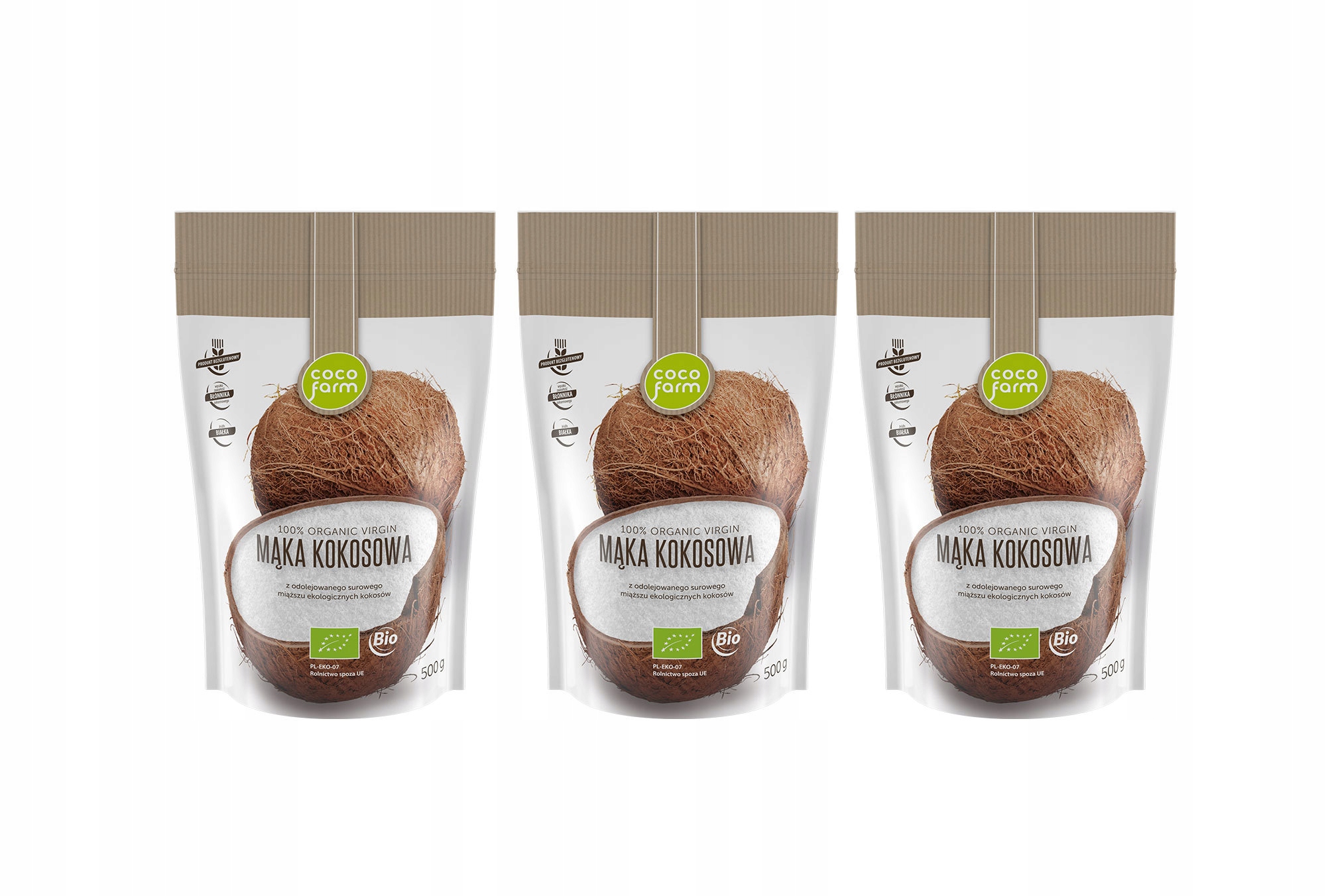 Levně Kokosová mouka Coco Farm 1500 g