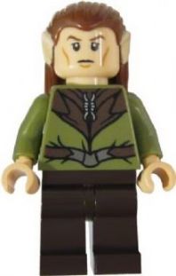 Lego Nová figurka Mirkwood Elf Guard Hair Lotr lor053