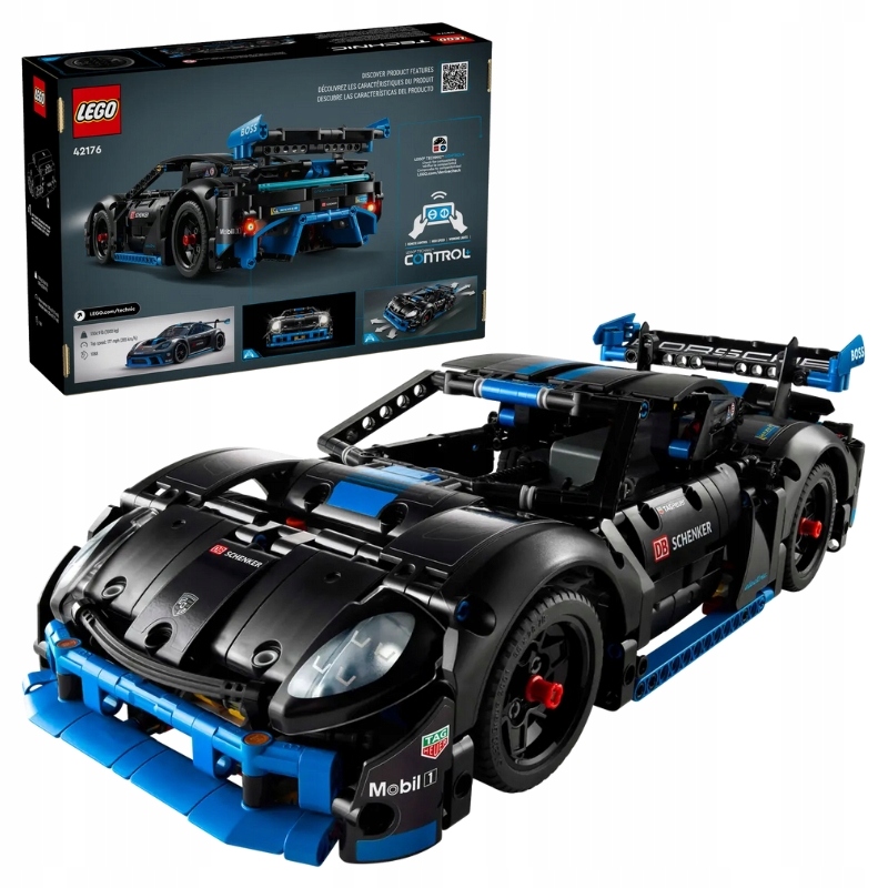 Lego Technic Závodní Auto Porsche GT4 E-performance Stavebnice Sada