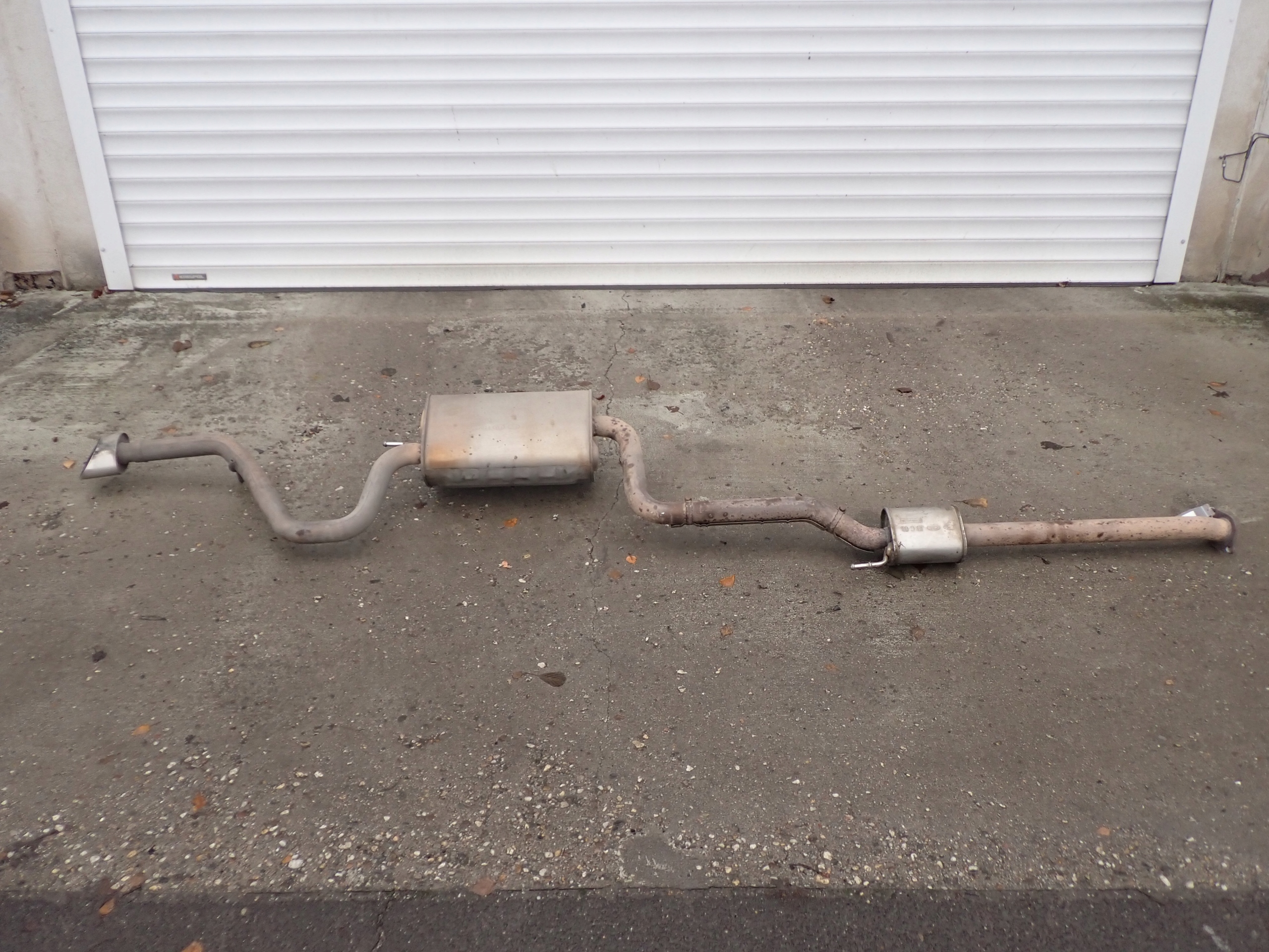 WYDECH TŁUMIK RURA KIA CEED II 1,4 2014R HB PRZED LIFT WD 7395