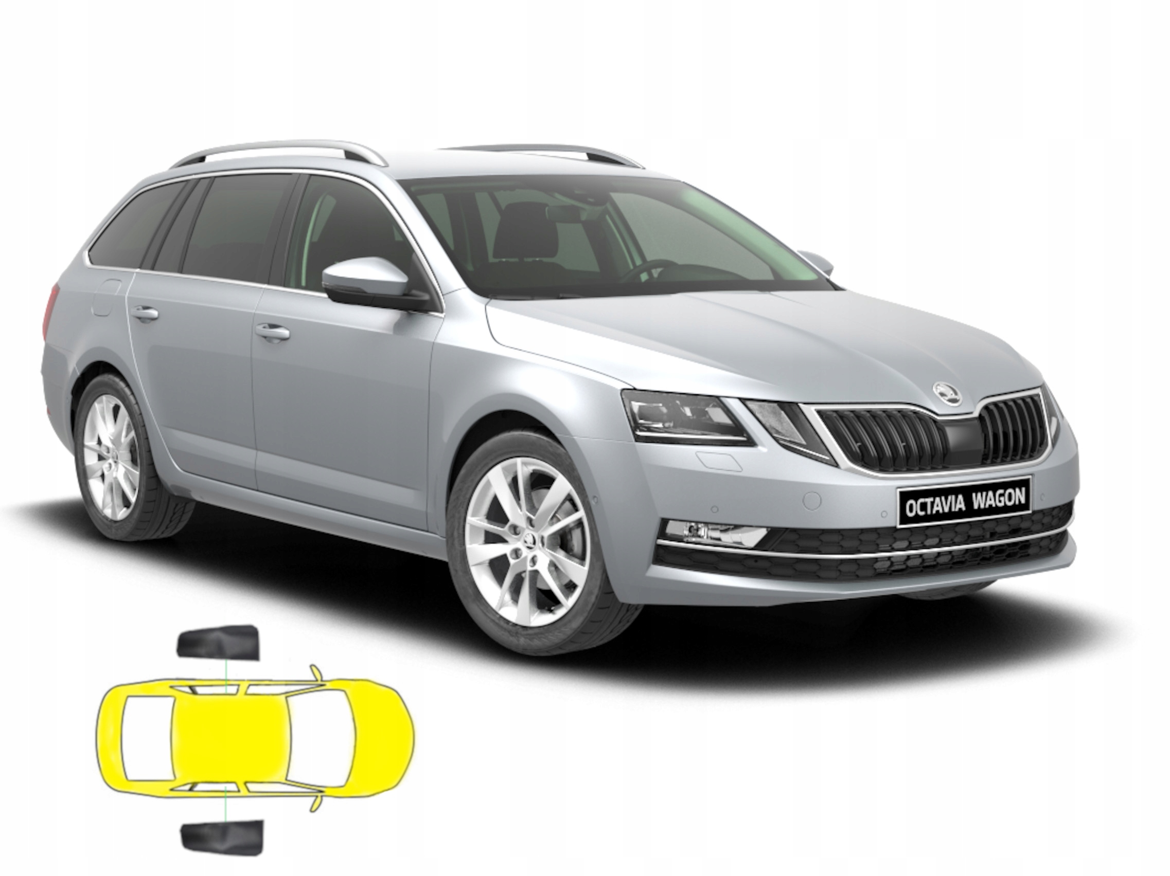 

Zasłonki przeciwsłoneczne Skoda Octavia III kombi