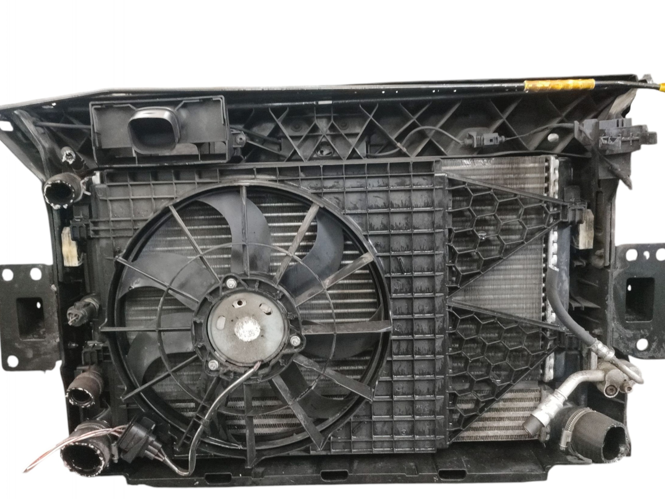 support panel for radiators pillar sider radiator fan SKODA RAPID 1.6 TDI