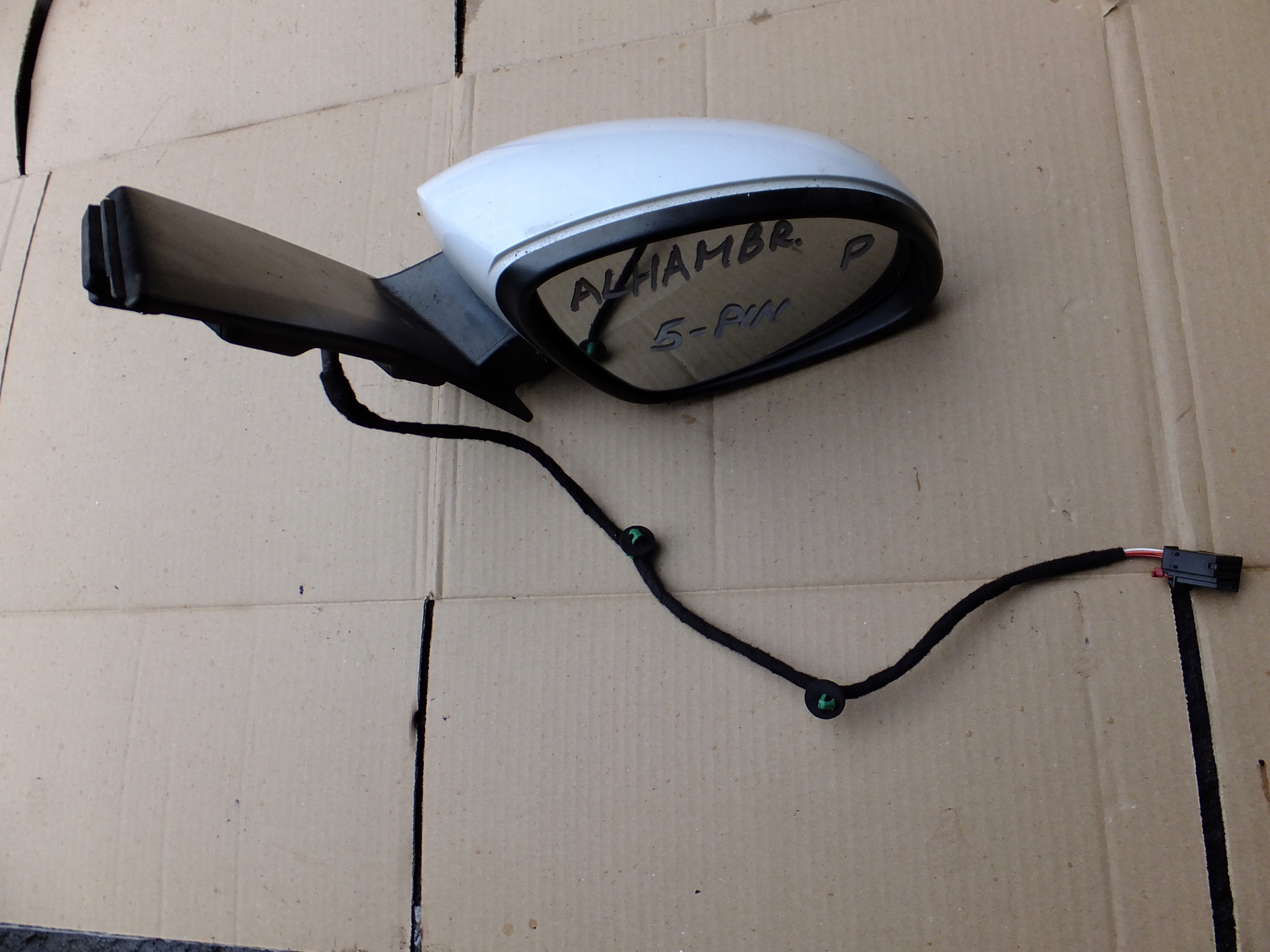mirror right 6 PIN seat alhambra II 2010r EUROPA