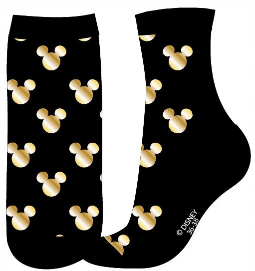 

Skarpetki Myszka Mickey Disney 35/38 Czarne Holo
