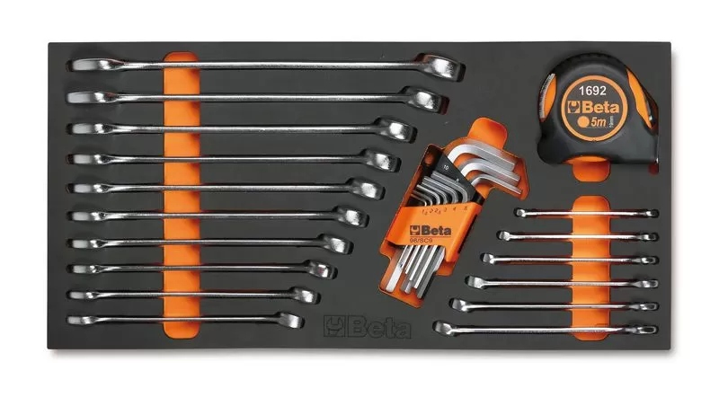 Zestaw 26 narzędzi we wkładzie Beta 4150/MC12