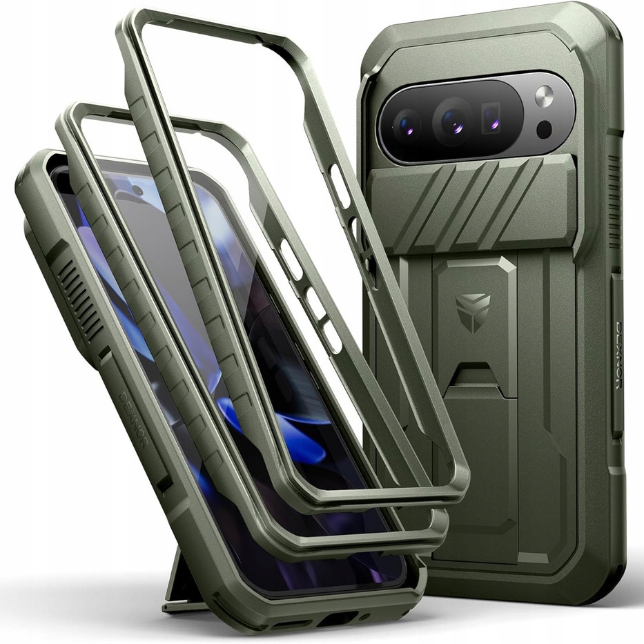 Pancéřové Pouzdro Dexnor Pro Google Pixel 10/10 Pro Pouzdro S Rámečkem Na Ochranu Obrazovky