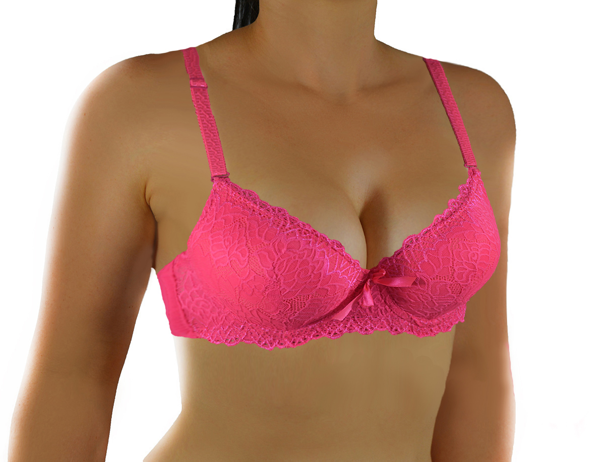 

Stanik Koronkowy exclusive biustonosz push B 75