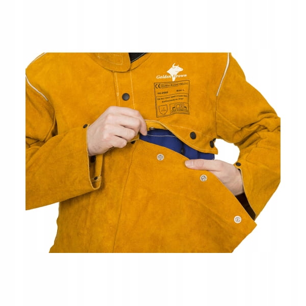 BOLERKO SPAWALNICZE GoldenBrown WELDAS 44-2800 XXL Marka Weldas