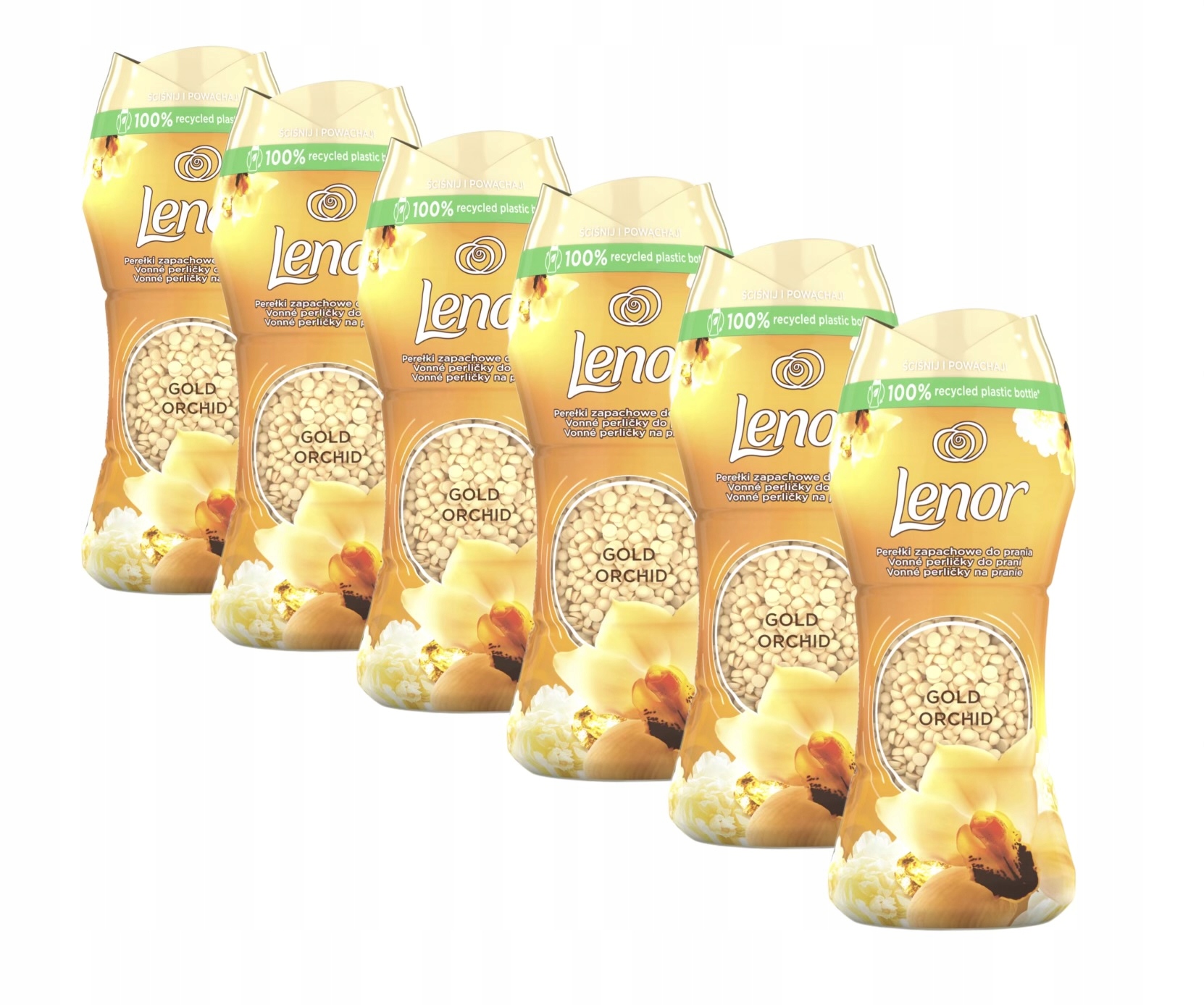 Levně Lenor Vonné perličky do praní Gold Orchid 6x210g Originální Import