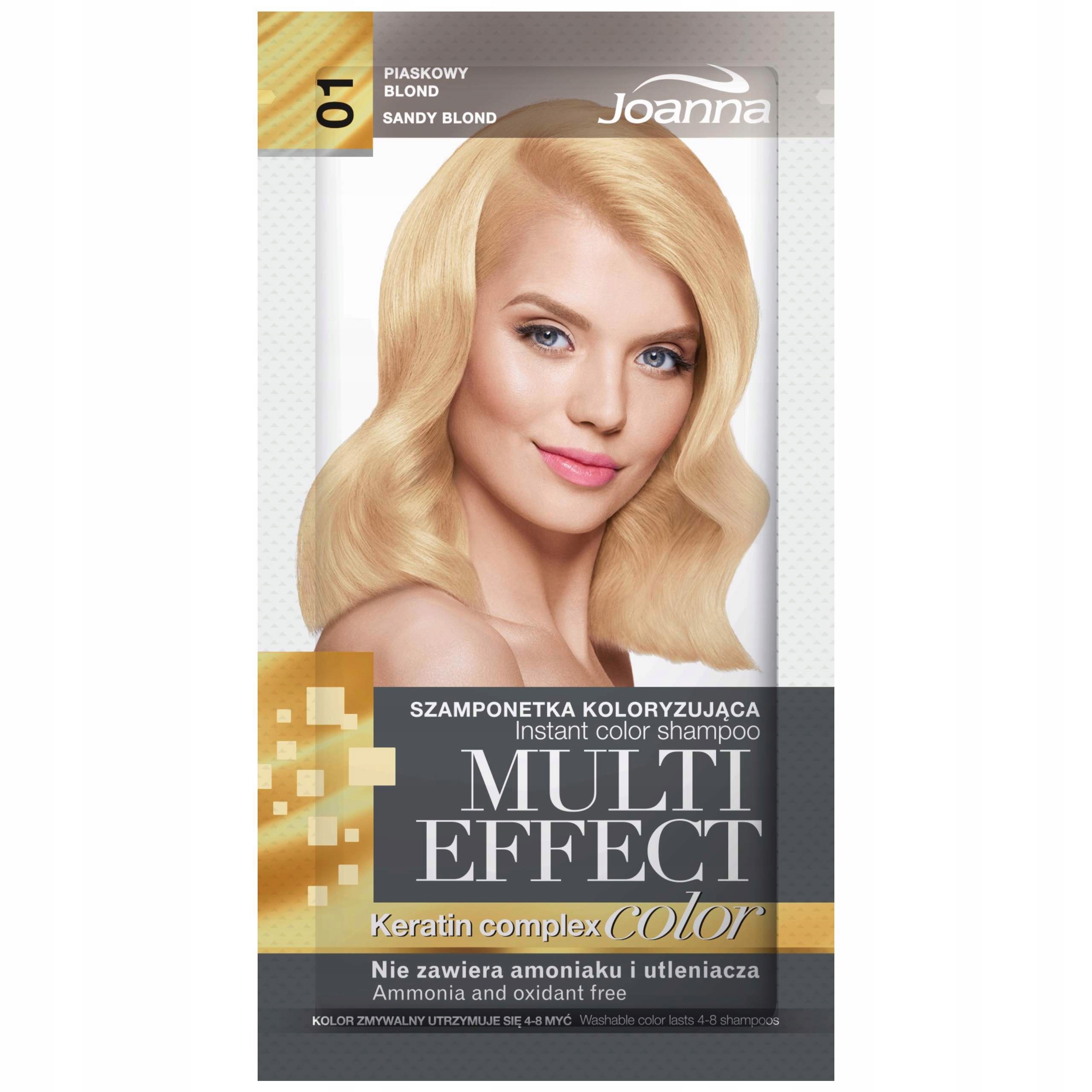 

Joanna Multi Effect Szamponetka koloryzująca 01