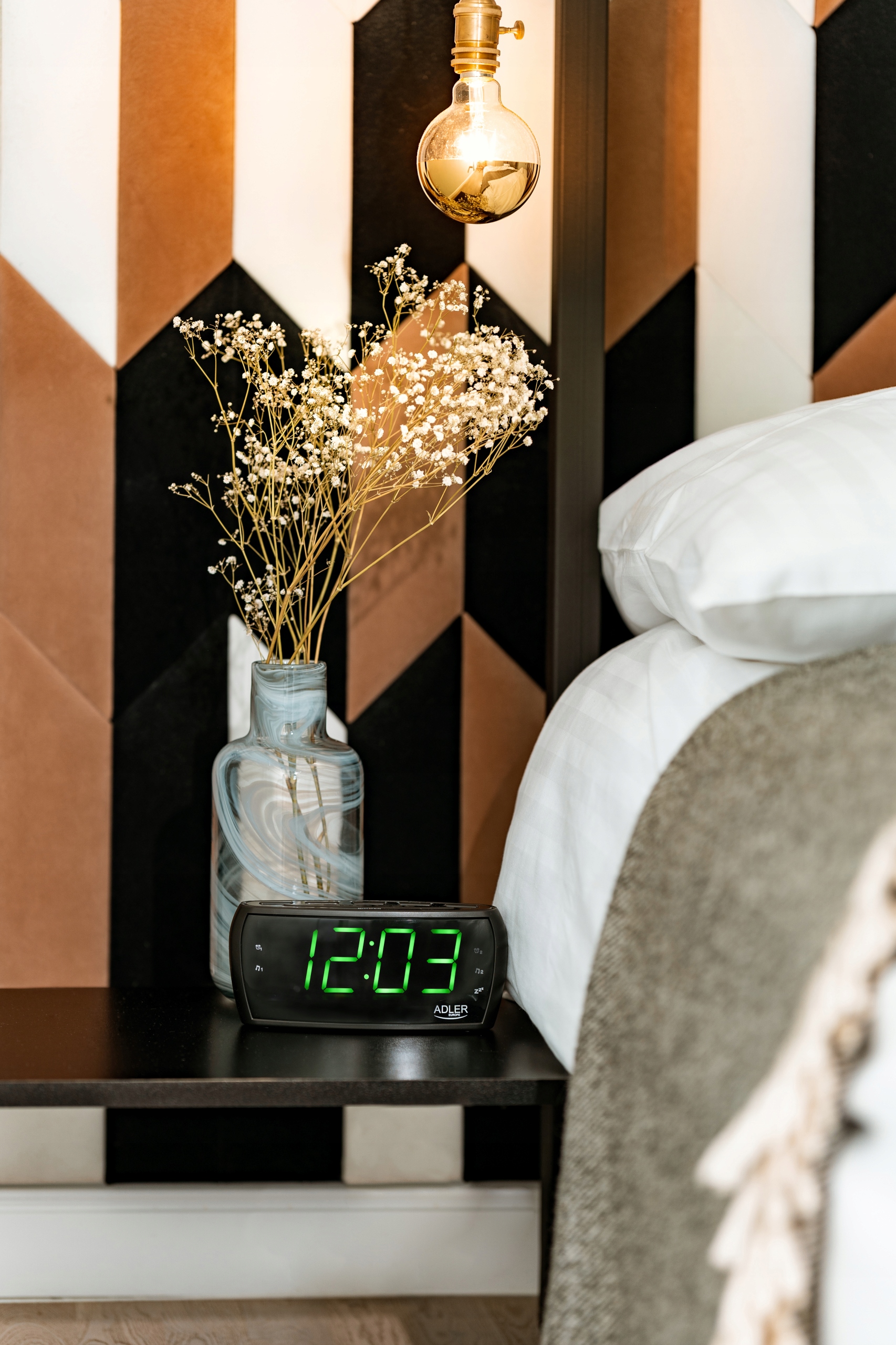 RADIOBUDZIK KUCHENNY SIECIOWY AM FM DRZEMKA LED Radio FM AM