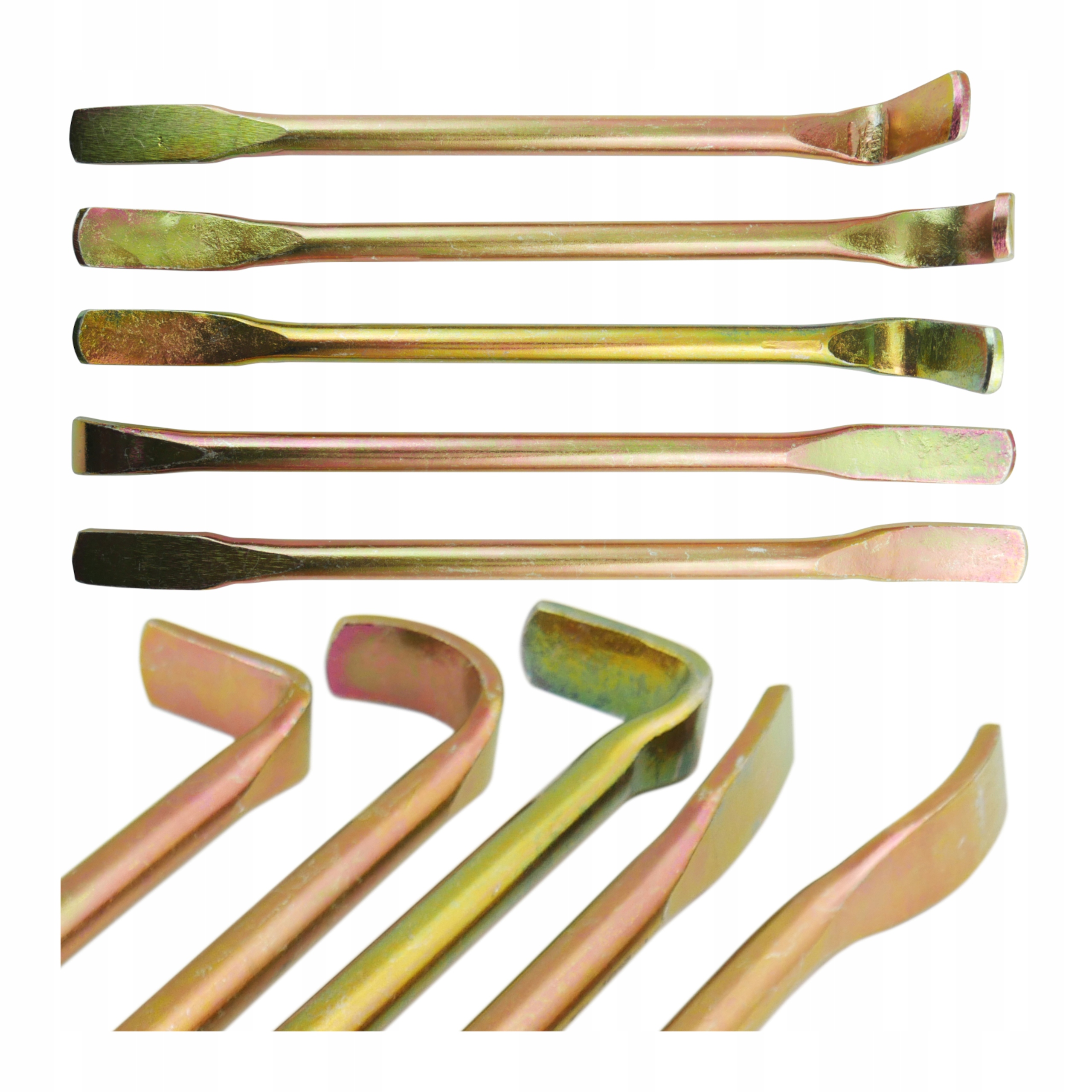 Plechové lžíce pro vytahování promáčklin z karoserie Pro odstraňování dutin