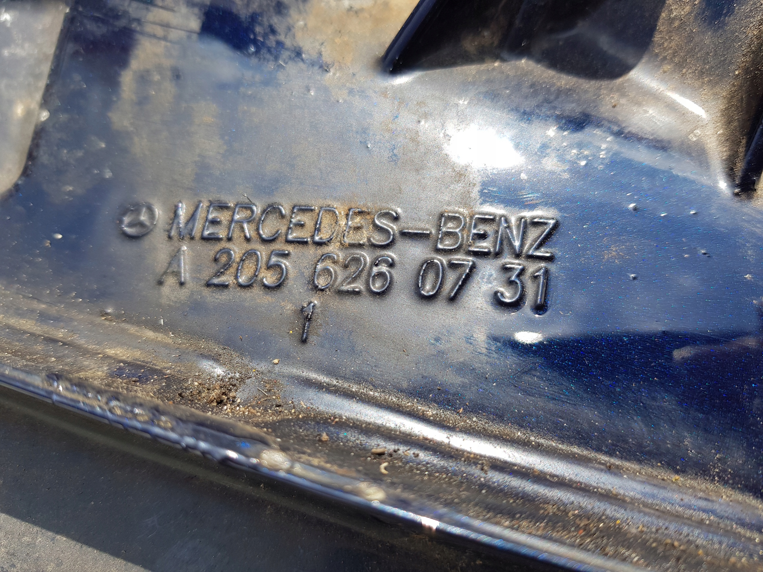 MERCEDES W205 placement front body quarter front left