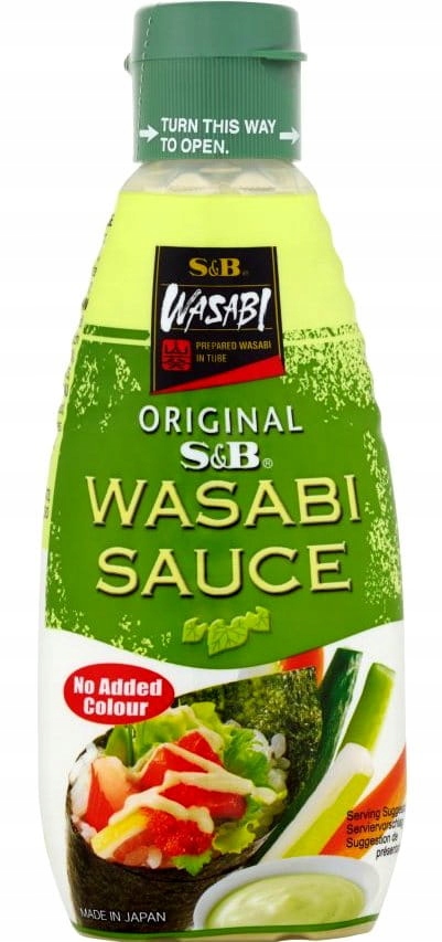 

Japoński Sos Pasta Wasabi Do Sushi 170g S&b