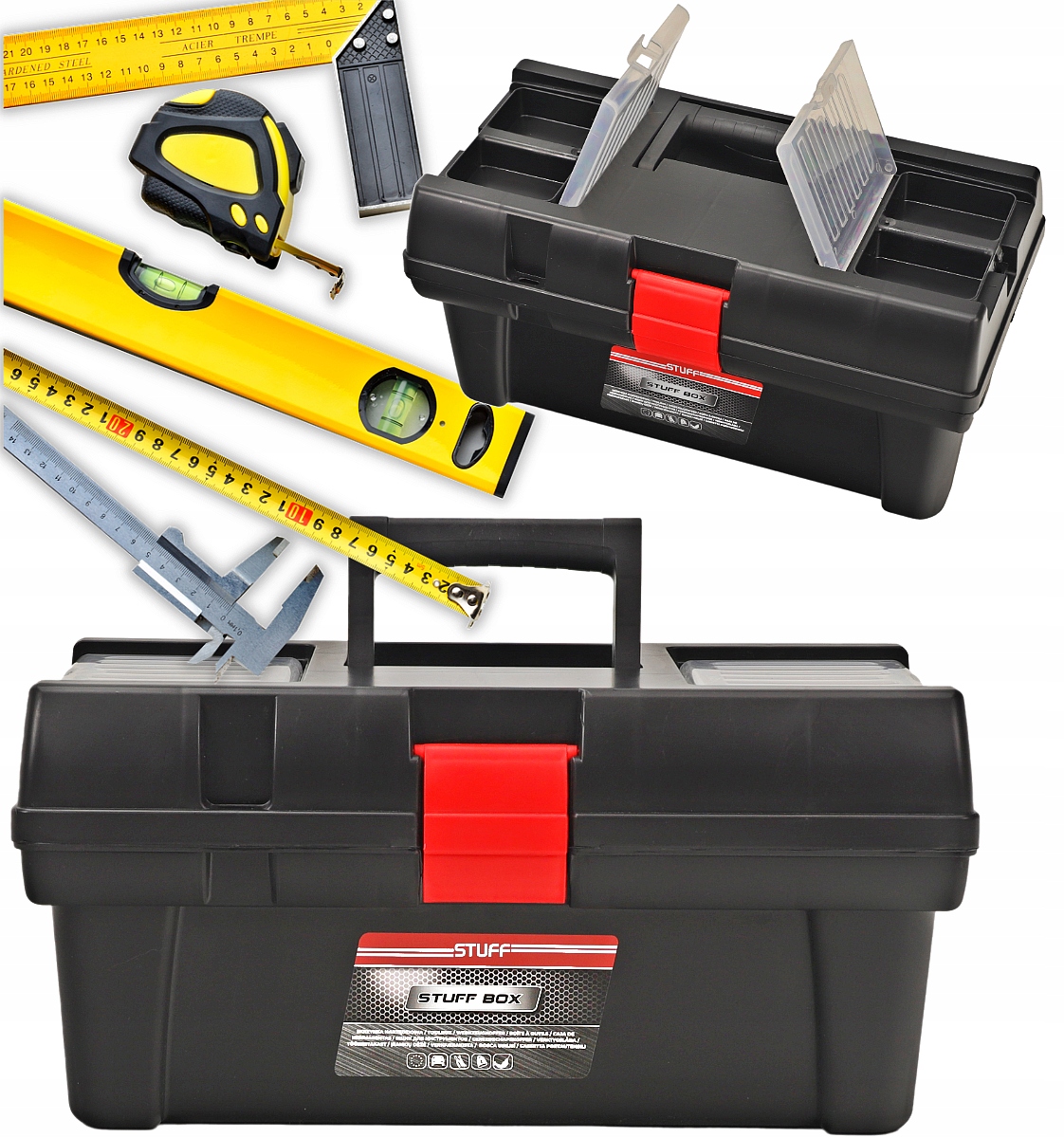 Skrzynka narzędziowa Stuff Semi Profi 16 SOLIDNA