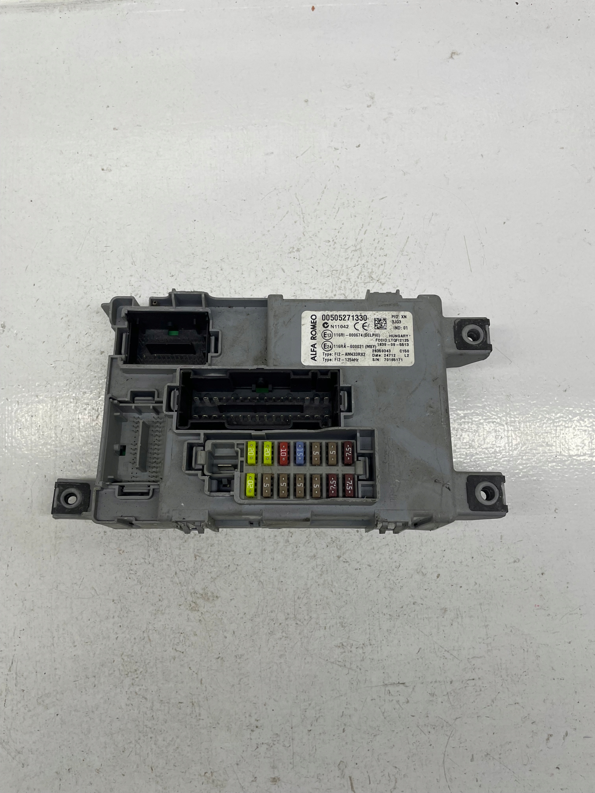 MODUŁ STEROWNIK BSI BODY ALFA FIAT 00505271330