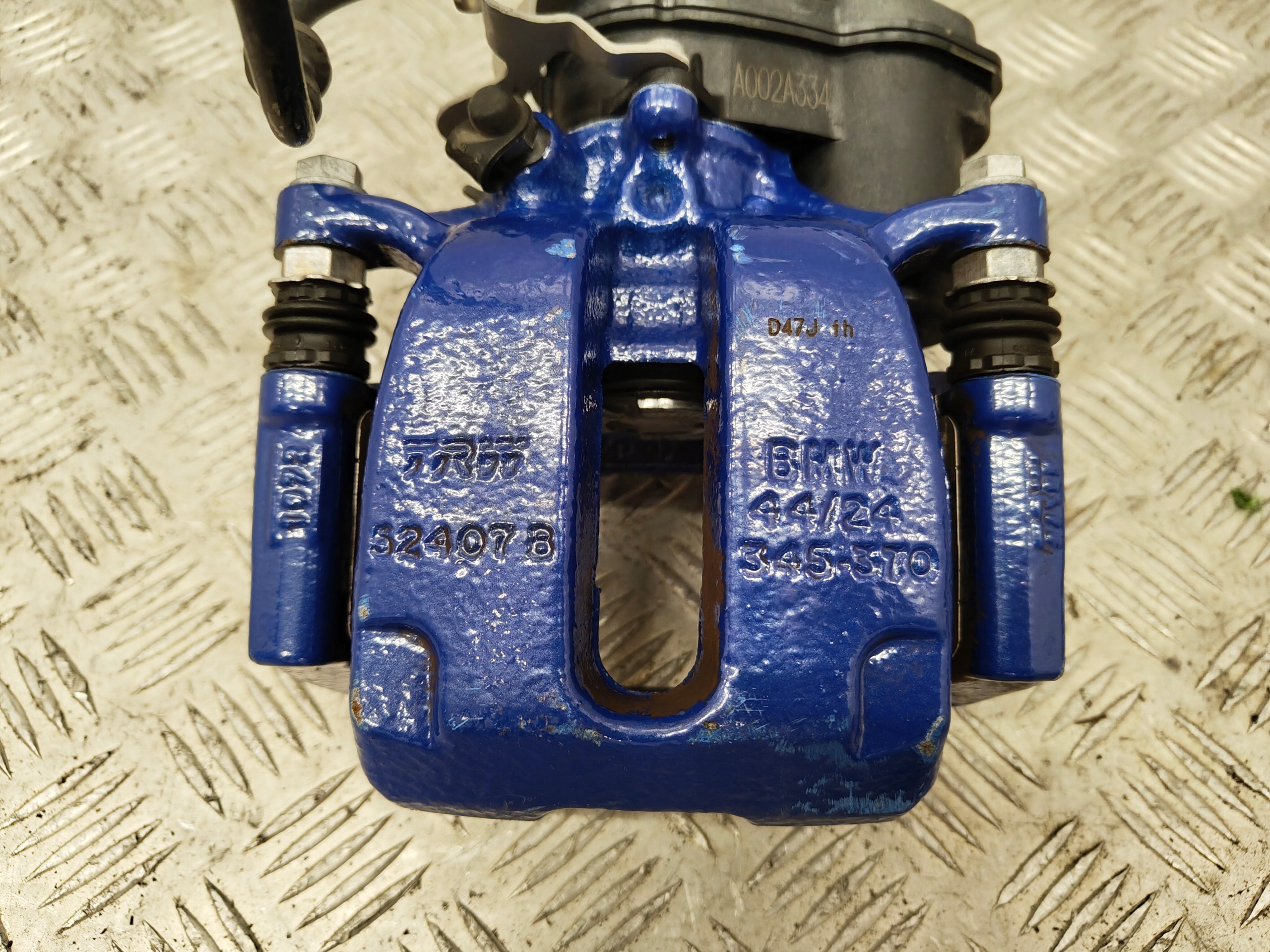 BMW iX i20 caliper calipers brake front rear part blue KOMPLET