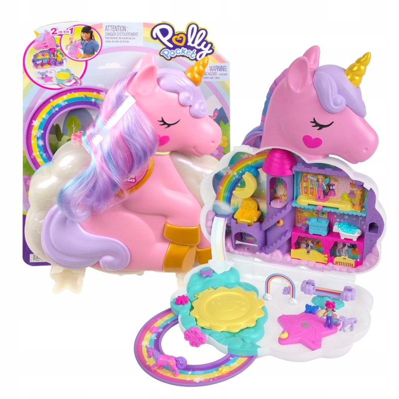 

Polly Pocket Zestaw Salon Piekności Jendorożec 4+