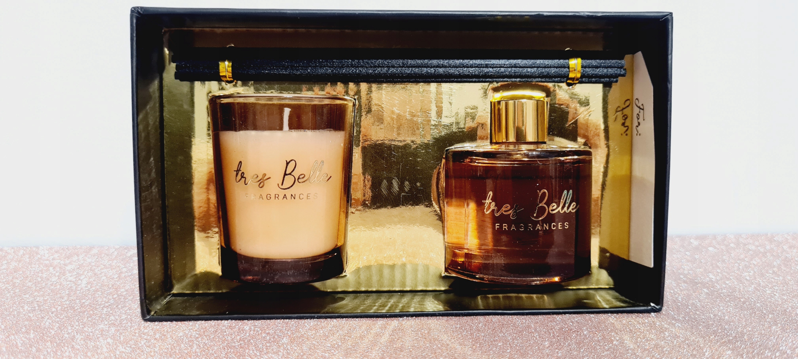 Zestaw upominkowy dyfuzor świeczka dzika róża Kod producenta 2579299